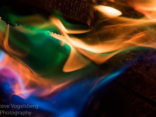 Colored Flames